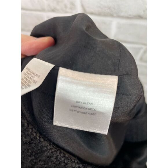 Ann Kline Black Swing Side Button Jacket Classic 
Size 4 - Picture 8 of 9